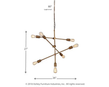 Load image into Gallery viewer, Nastalya - Metal Pendant Light (1/cn)