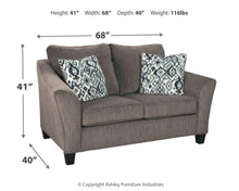 Load image into Gallery viewer, Nemoli - Loveseat