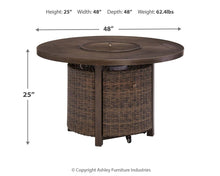 Load image into Gallery viewer, Paradise - Round Fire Pit Table