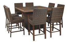 Load image into Gallery viewer, Paradise - Square Bar Table W/fire Pit