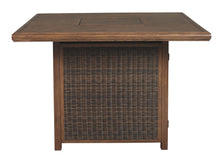 Load image into Gallery viewer, Paradise - Square Bar Table W/fire Pit