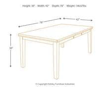 Load image into Gallery viewer, Ralene - Rect Drm Butterfly Ext Table