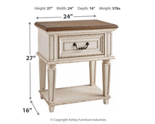 Load image into Gallery viewer, Realyn - Nightstand