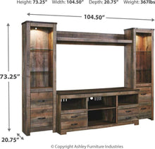 Load image into Gallery viewer, Trinell - 4 Pc. - Entertainment Center - 63" Tv Stand