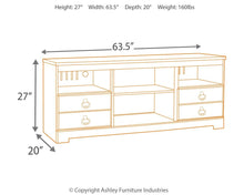 Load image into Gallery viewer, Willowton - Lg Tv Stand W/fireplace Option