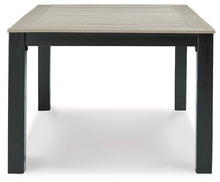Load image into Gallery viewer, Mount Valley Driftwood/Black Outdoor Dining Table