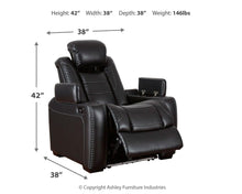 Load image into Gallery viewer, Party - Pwr Recliner/adj Headrest