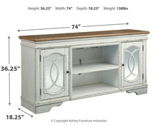 Load image into Gallery viewer, Realyn - Xl Tv Stand W/fireplace Option