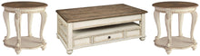 Load image into Gallery viewer, Realyn 3-Piece Occasional Table Set