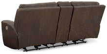 Load image into Gallery viewer, Roman Power Reclining Loveseat with Console