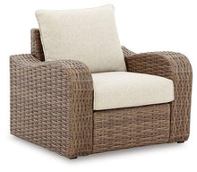 Load image into Gallery viewer, Sandy Bloom Lounge Chair with Cushion