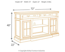 Load image into Gallery viewer, Roddinton - Xl Tv Stand W/fireplace Option