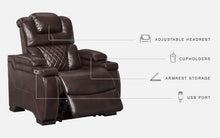 Load image into Gallery viewer, Warnerton - Pwr Recliner/adj Headrest