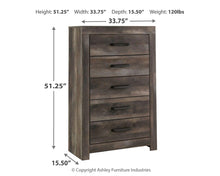 Load image into Gallery viewer, Wynnlow - Five Drawer Chest