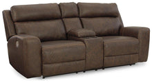 Load image into Gallery viewer, Roman Power Reclining Loveseat with Console