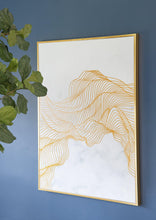 Load image into Gallery viewer, Richburgh White/Gold Finish Wall Art