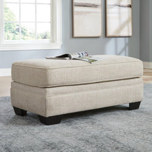 Load image into Gallery viewer, Rilynn Linen Ottoman