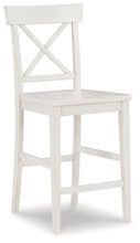 Load image into Gallery viewer, Stuven White Counter Height Bar Stool