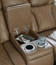 Load image into Gallery viewer, Strikefirst Nutmeg Power Reclining Loveseat