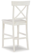 Load image into Gallery viewer, Stuven White Counter Height Bar Stool