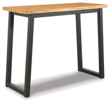 Load image into Gallery viewer, Town Wood Brown/Black Outdoor Counter Table Set (Set of 3)