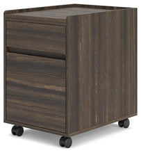 Load image into Gallery viewer, Zendex Dark Brown File Cabinet