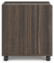 Load image into Gallery viewer, Zendex Dark Brown File Cabinet
