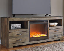 Load image into Gallery viewer, Trinell 63" TV Stand with Electric Fireplace