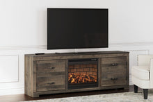 Load image into Gallery viewer, Trinell 63" TV Stand with Electric Fireplace