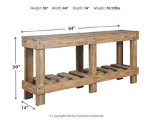 Load image into Gallery viewer, Susandeer - Console Sofa Table