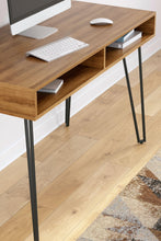 Load image into Gallery viewer, Strumford - Home Office Desk With 2 Open Storages