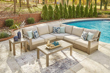 Load image into Gallery viewer, Silo Point 3-Piece Outdoor Sectional with Coffee and End Table
