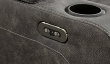 Load image into Gallery viewer, Soundcheck Storm Power Reclining Loveseat with Console