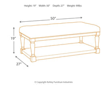Load image into Gallery viewer, Shawnalore - Ottoman Cocktail Table