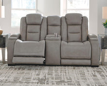 Load image into Gallery viewer, The Man-den - Pwr Rec Loveseat/con/adj Hdrst