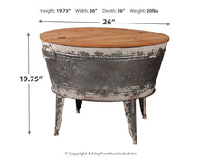 Load image into Gallery viewer, Shellmond - Accent Cocktail Table