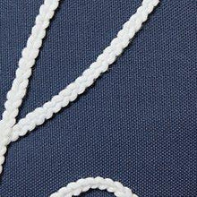 Load image into Gallery viewer, Velvetley Navy/White Pillow (Set of 4)