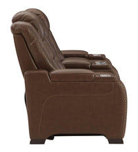 Load image into Gallery viewer, The Man-den - Pwr Rec Loveseat/con/adj Hdrst