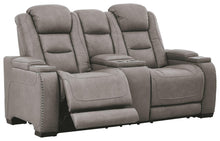 Load image into Gallery viewer, The Man-den - Pwr Rec Loveseat/con/adj Hdrst