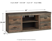 Load image into Gallery viewer, Trinell - Tv Stand W/fireplace Option