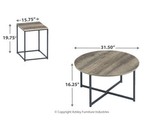 Load image into Gallery viewer, Wadeworth - Occasional Table Set (3/cn)