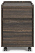Load image into Gallery viewer, Zendex Dark Brown File Cabinet