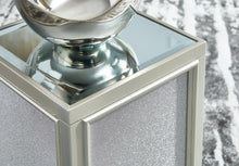 Load image into Gallery viewer, Traleena Silver Finish Nesting End Table (Set of 2)