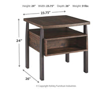 Load image into Gallery viewer, Vailbry - Rectangular End Table