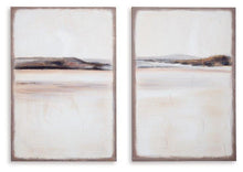 Load image into Gallery viewer, Vollingsly Tan/Brown Wall Art (Set of 2)