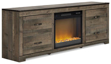 Load image into Gallery viewer, Trinell TV Stand with Electric Fireplace