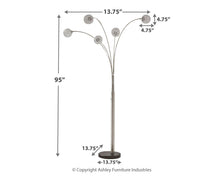 Load image into Gallery viewer, Winter - Metal Arc Lamp (1/cn)