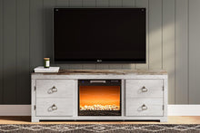 Load image into Gallery viewer, Willowton TV Stand with Electric Fireplace