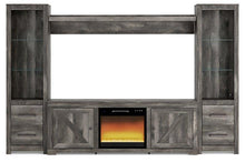 Load image into Gallery viewer, Wynnlow 4-Piece Entertainment Center with Electric Fireplace
