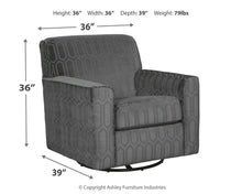 Load image into Gallery viewer, Zarina - Swivel Accent Chair